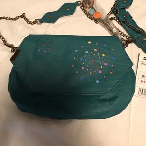 Desigual green purse